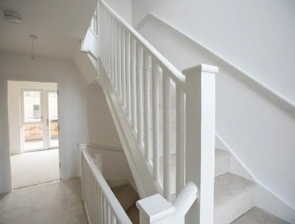 Inside a flat on Lindley Street